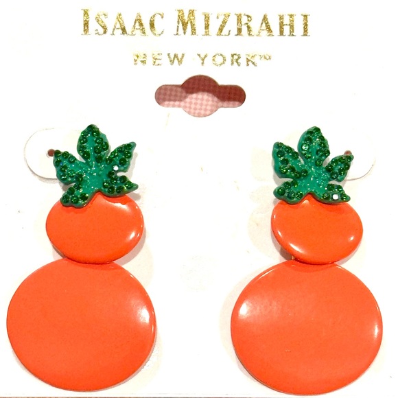 ISAAC MIZRAHI Pumpkin
Patch Earrings - Picture 2 of 7
